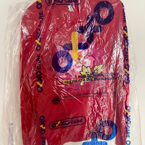 KENZO Red ‘Indonesian Flower' jumper M - Picture 10 of 10